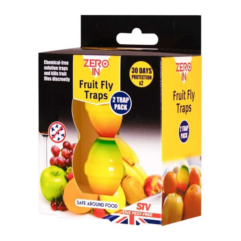 Ready-Baited Fruit Fly Trap - Twinpack